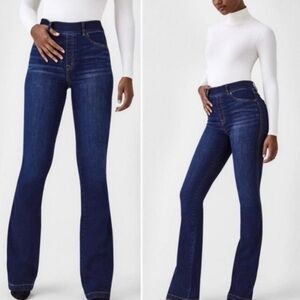 SPANX Dark Blue Flare Women's Jeans